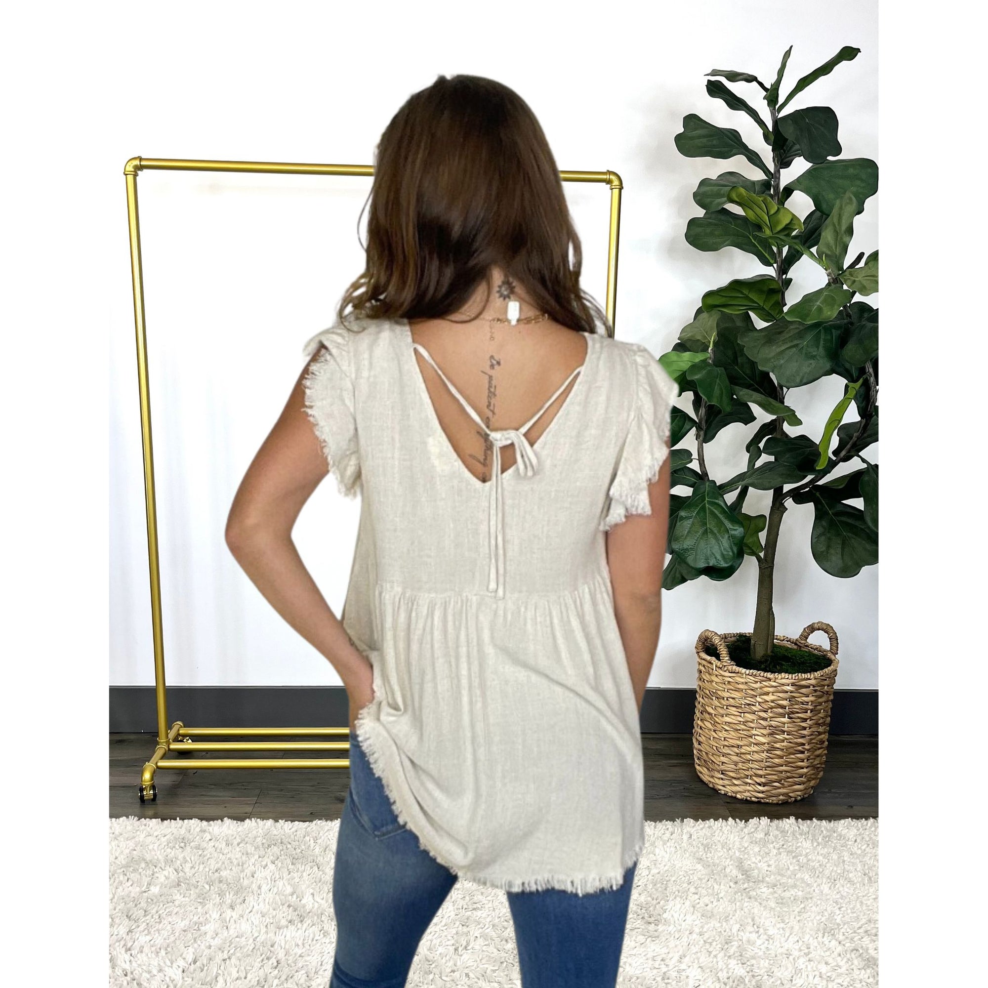 Just You Babydoll Top