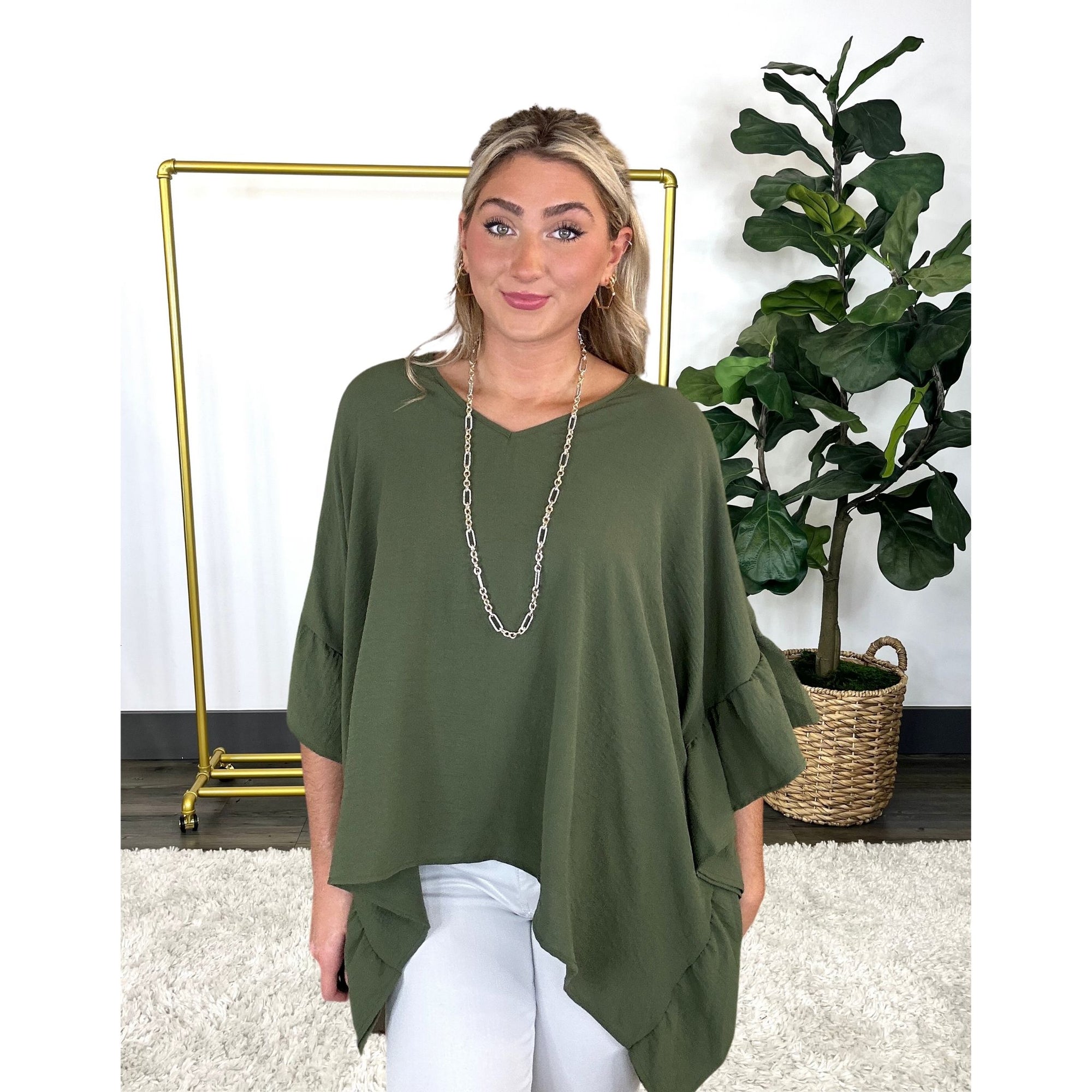 Love For A Lifetime Oversize Poncho Top