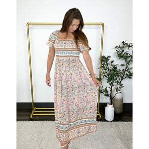 Dance With Me Babydoll Maxi Dress