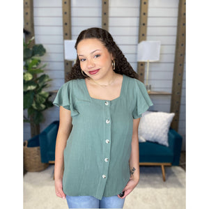 Meant To Be  Button Up Top