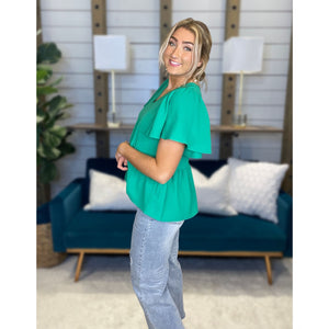 Polly Peplum Blouse