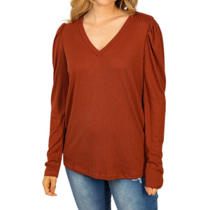Ribbed Knit Top