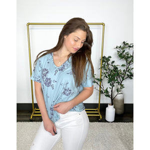 Peony Floral Top
