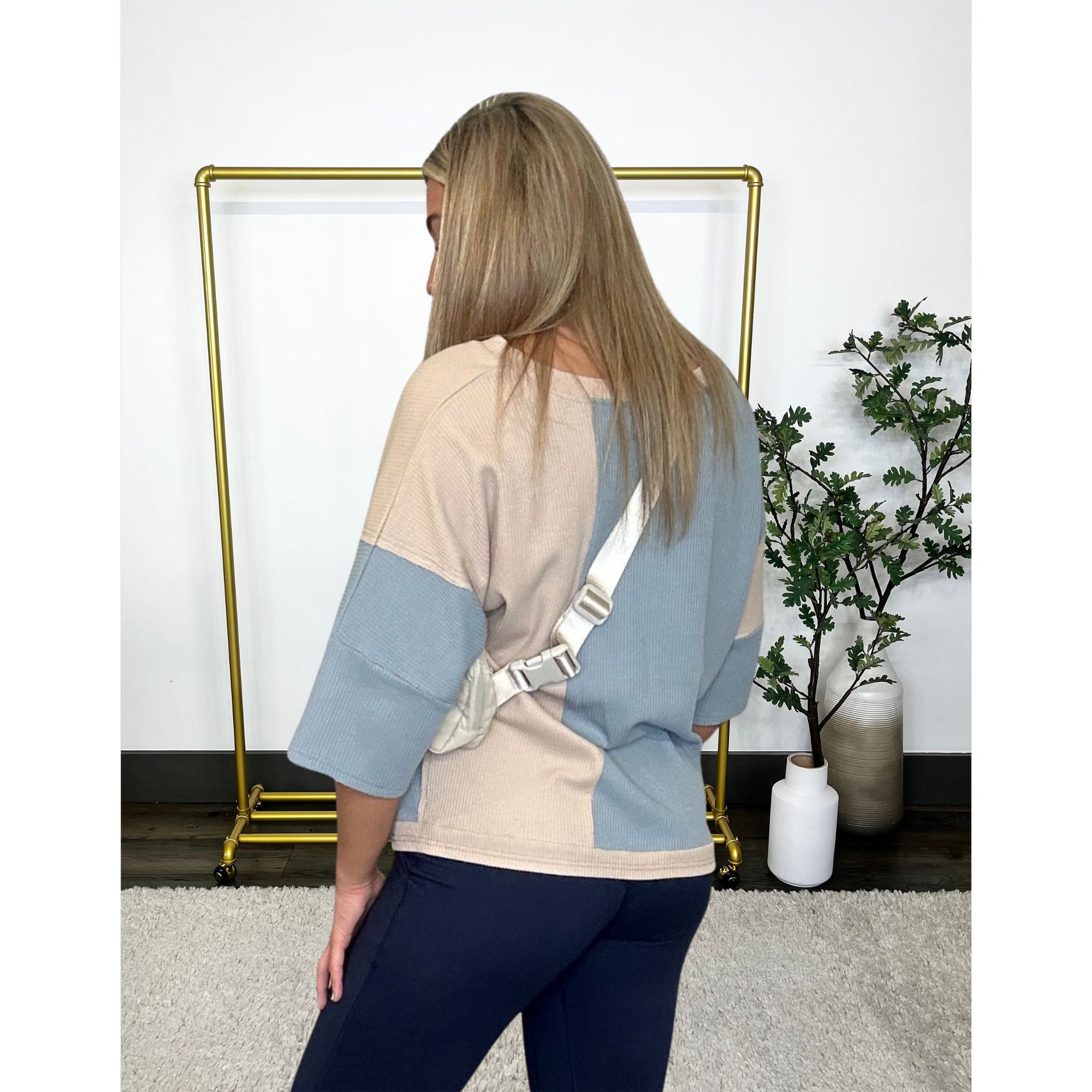 Get It Right Color Block Top