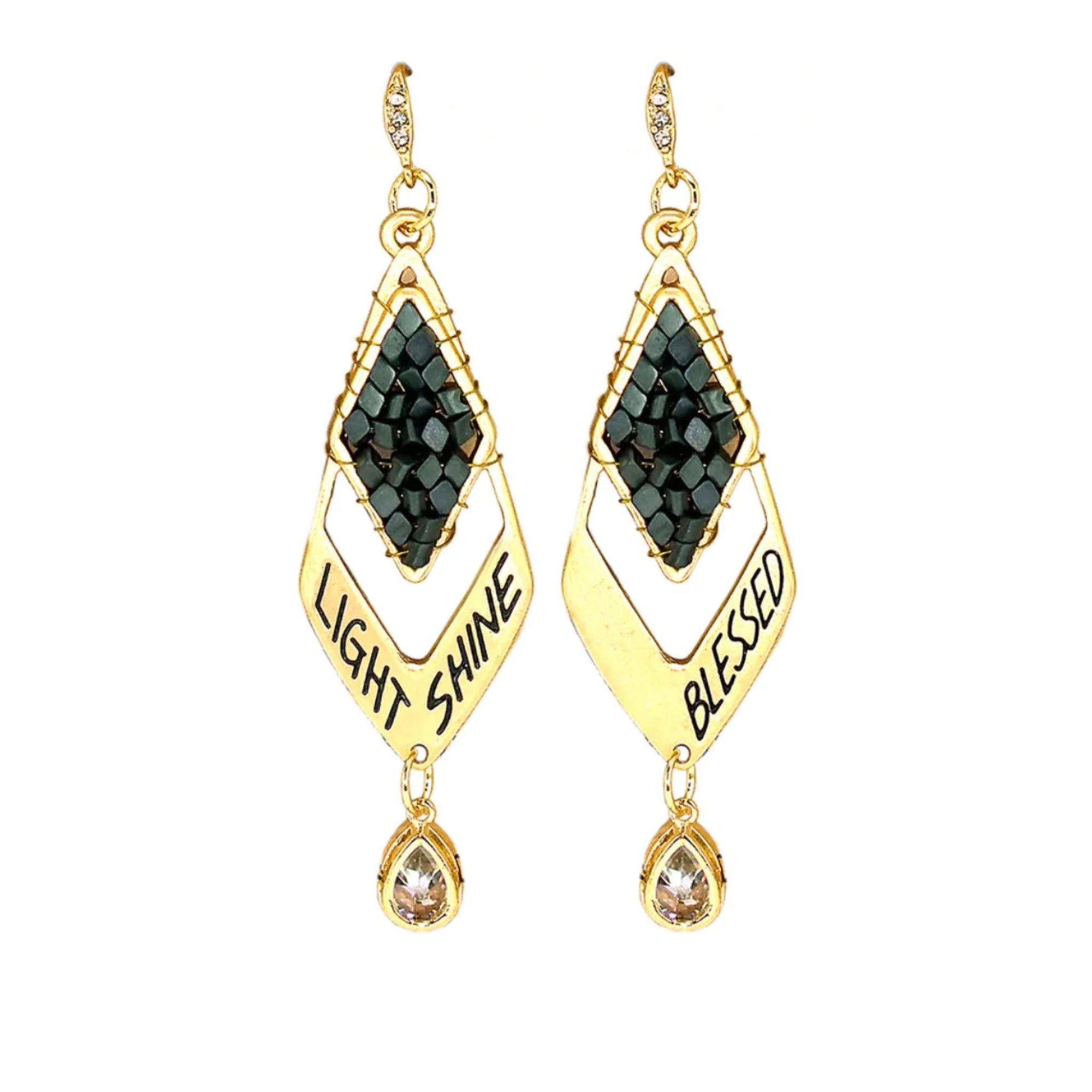 Good Works Teardrop Earrings