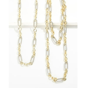 Lexi Layered Mixed Chain Link Necklace
