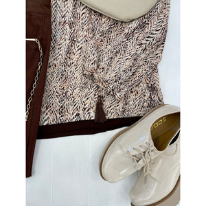 Can't Steal My Shine Print Blouse