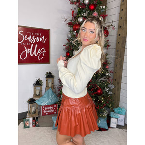 Puff Sleeve Sweater