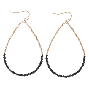 Better Half Beaded Teardrop Earring