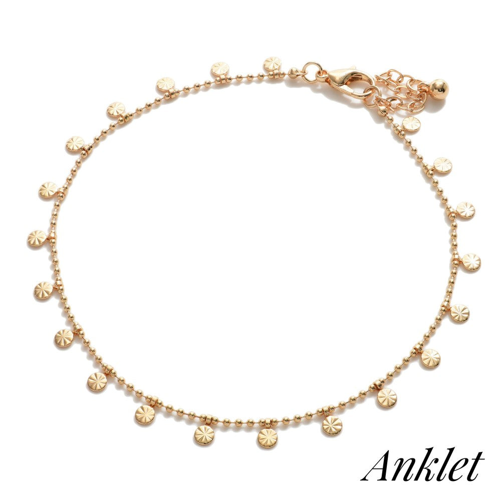 Dainty Charm Anklet