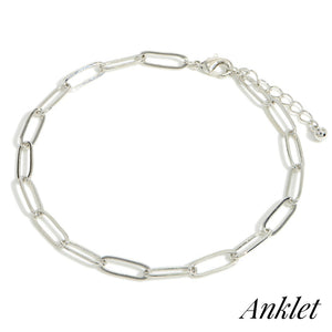 Lost Love Chain Link Anklet