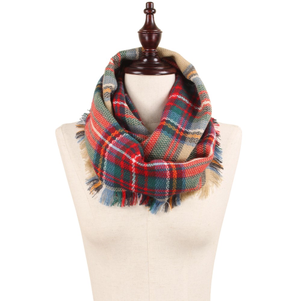 Knit Tube Scarf