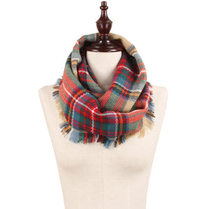 Knit Tube Scarf