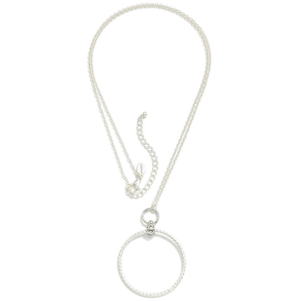 Reminded Of You Long Dainty Chain Link Necklace